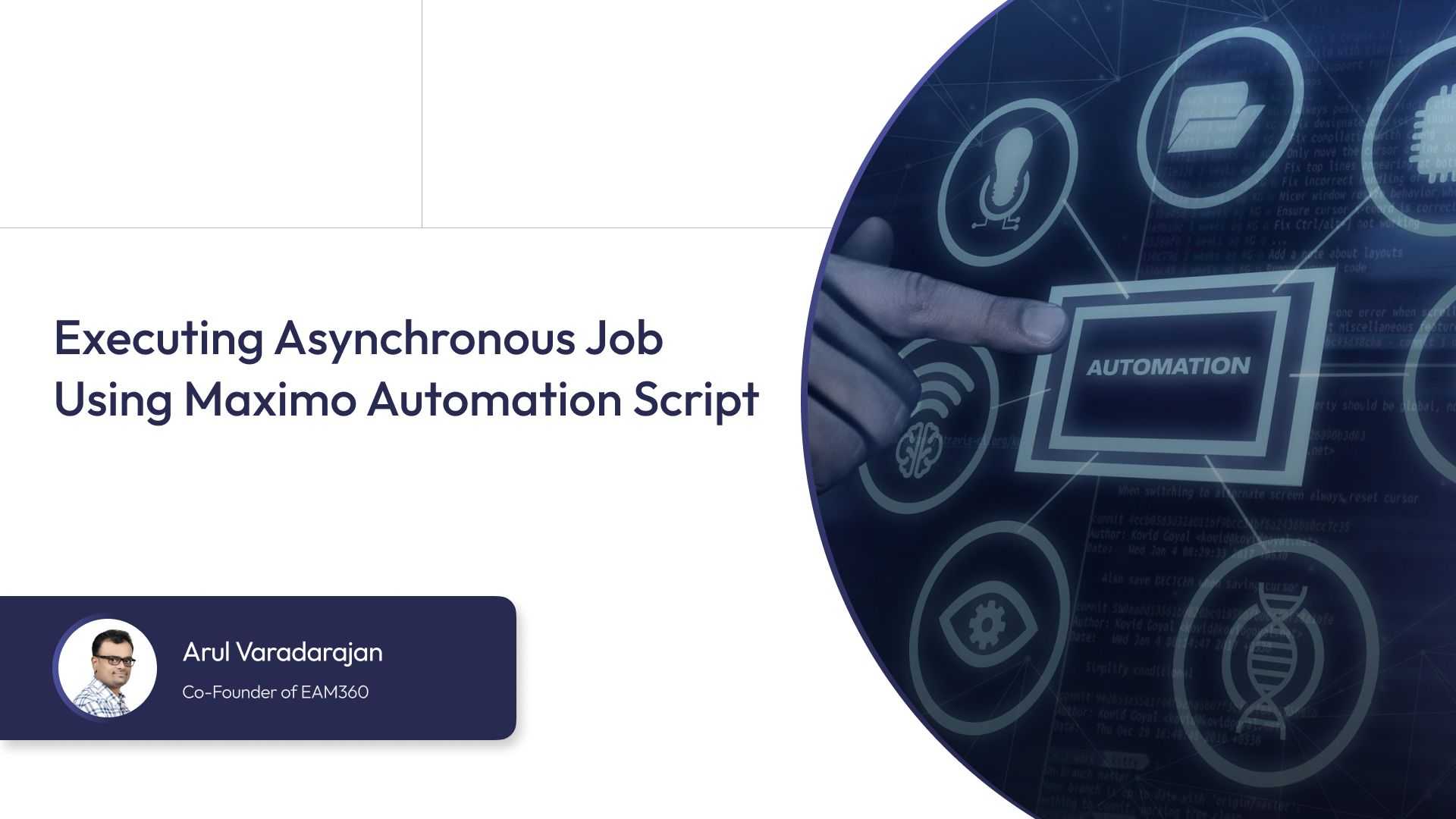 Executing Asynchronous Job Using Maximo Automation Script